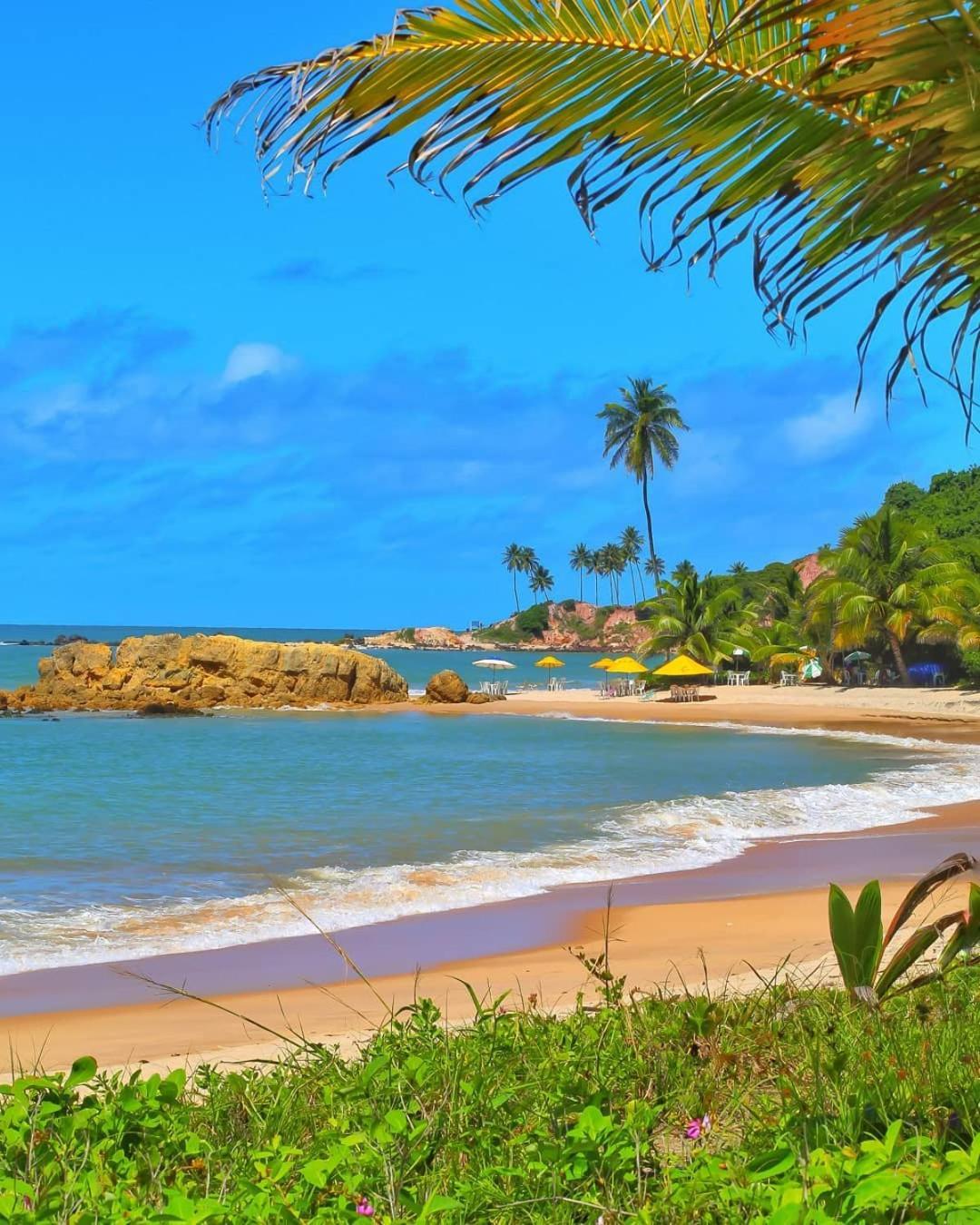 Flat Tabatinga Nord, Vista Para O Mar Conde  Rum bild
